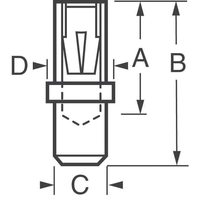 0322-0-15-01-34-27-10-0 Mill-Max Manufacturing Corp.  PC Pin Receptacles Socket Connectors
